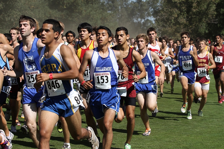2010 SInv D1-023.JPG - 2010 Stanford Cross Country Invitational, September 25, Stanford Golf Course, Stanford, California.